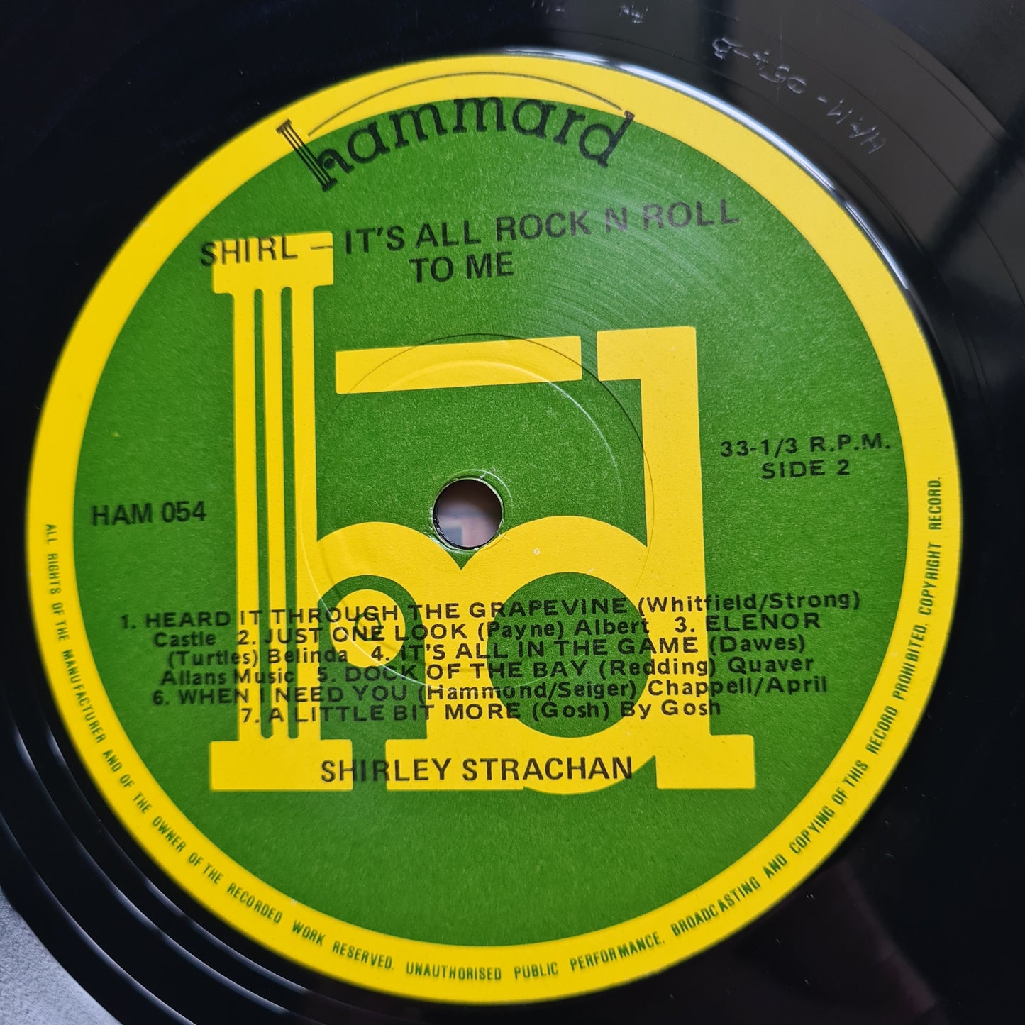 Shirl (Skyhooks) – It's All Rock 'n' Roll To Me - 1980 - Vinyl Record LP