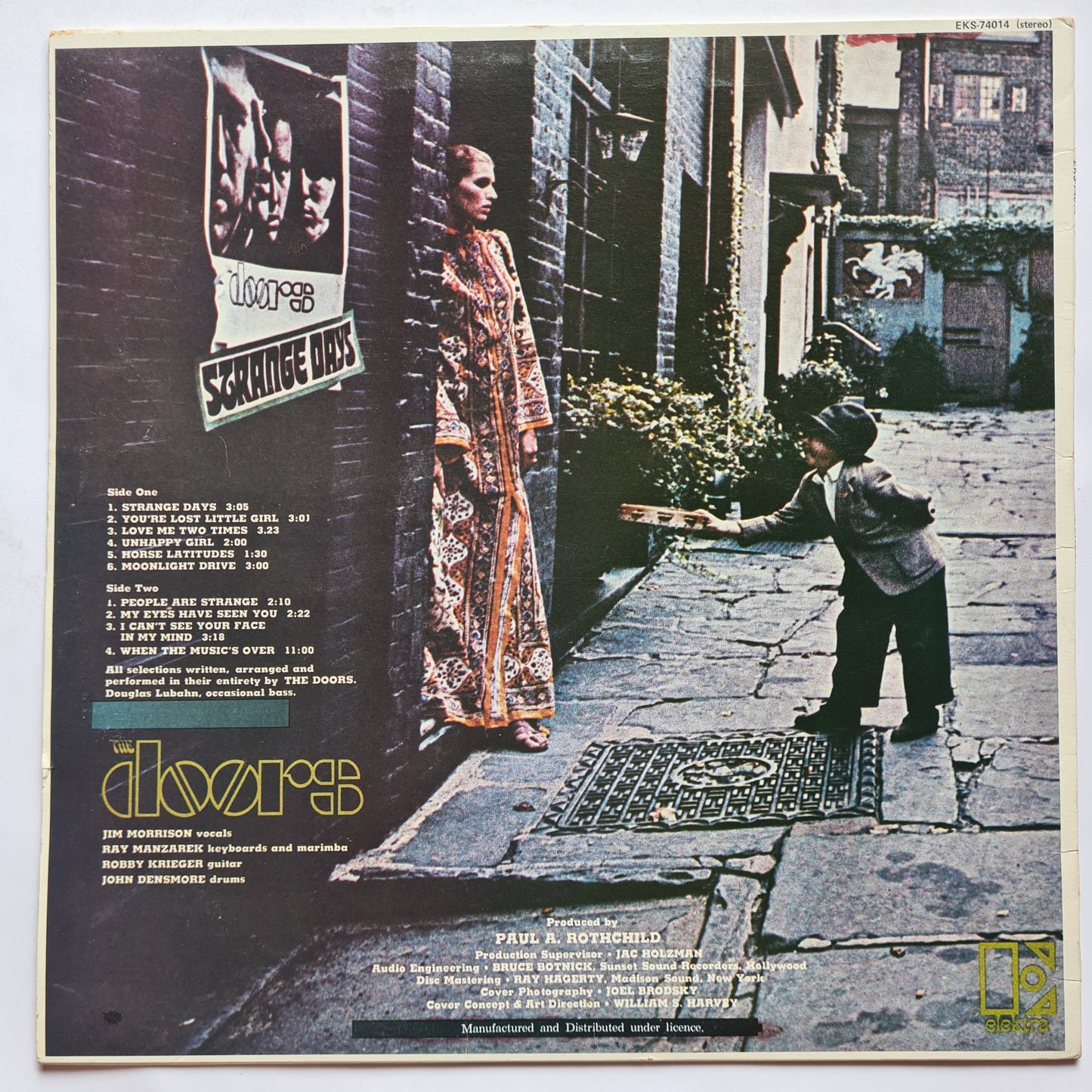 The Doors – Strange Days - 1967 (1971 White Border Pressing) - Vinyl Record LP