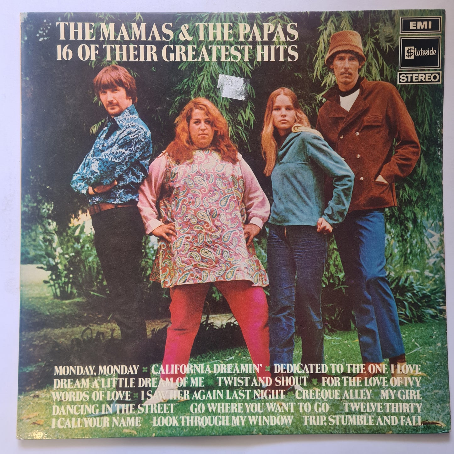 The Mamas & The Papas – 16 Of Their Greatest - 1970 - Vinyl Record Lp