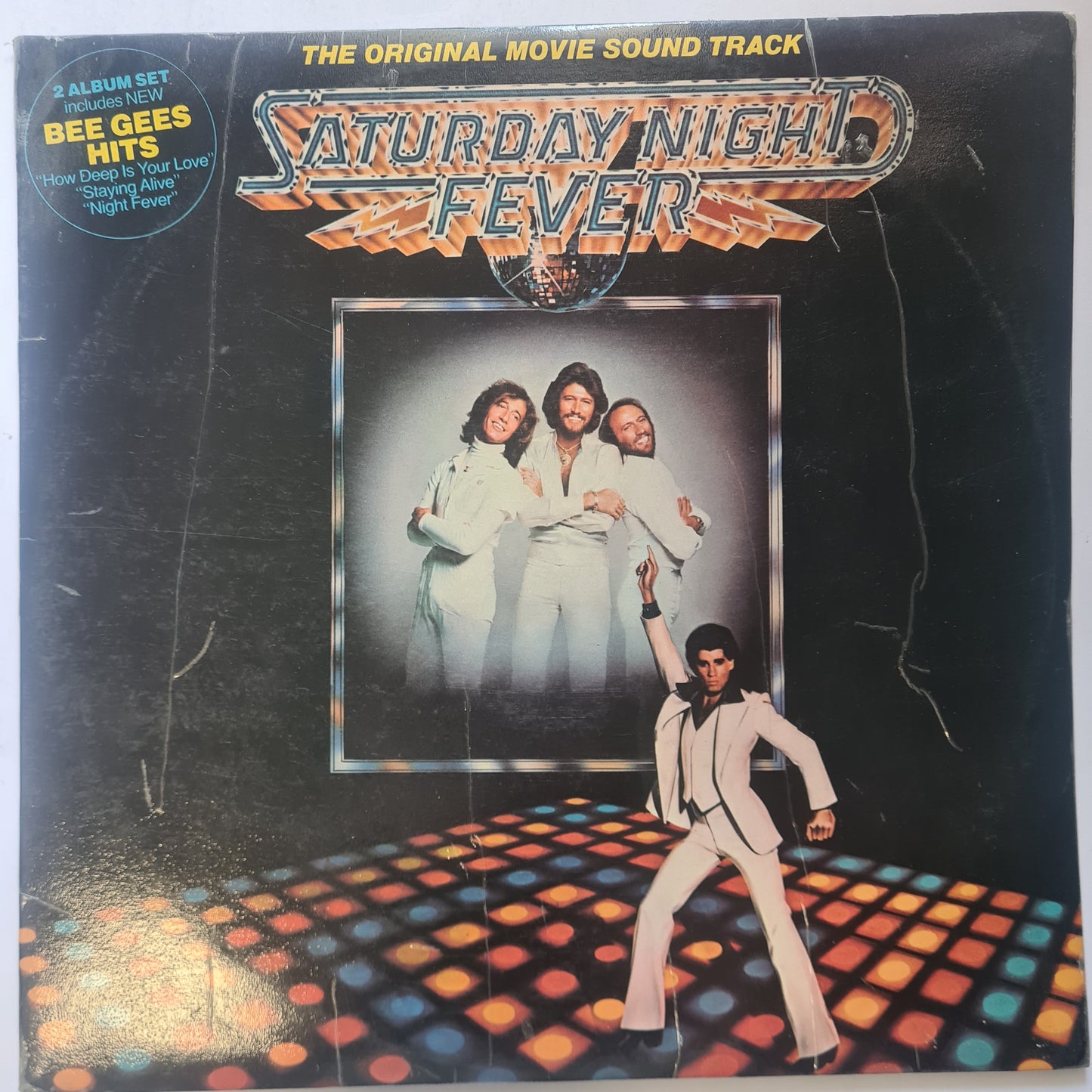 Bee Gees - Saturday Night Fever – The Original Movie Soundtrack - 1977 - Vinyl Record LP