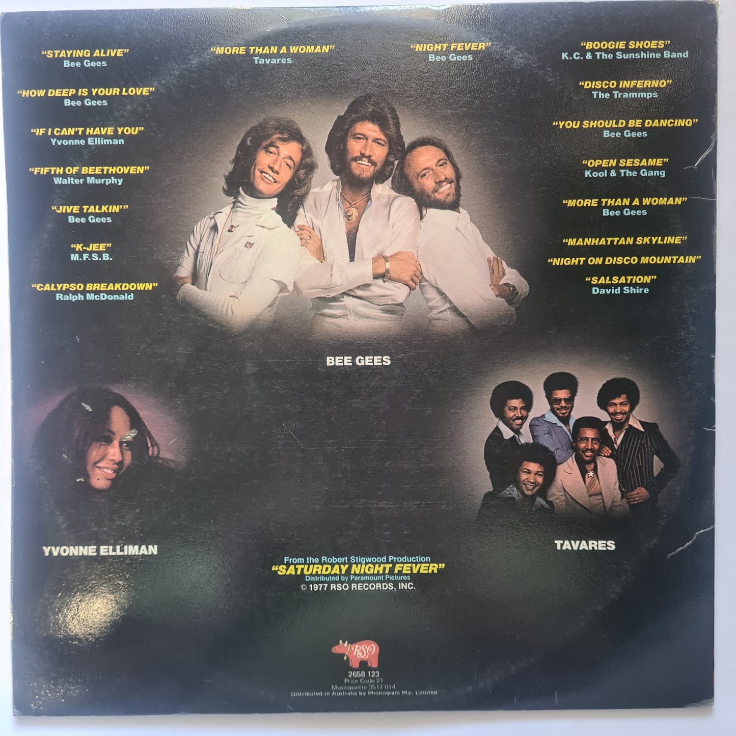 Bee Gees - Saturday Night Fever – The Original Movie Soundtrack - 1977 - Vinyl Record LP