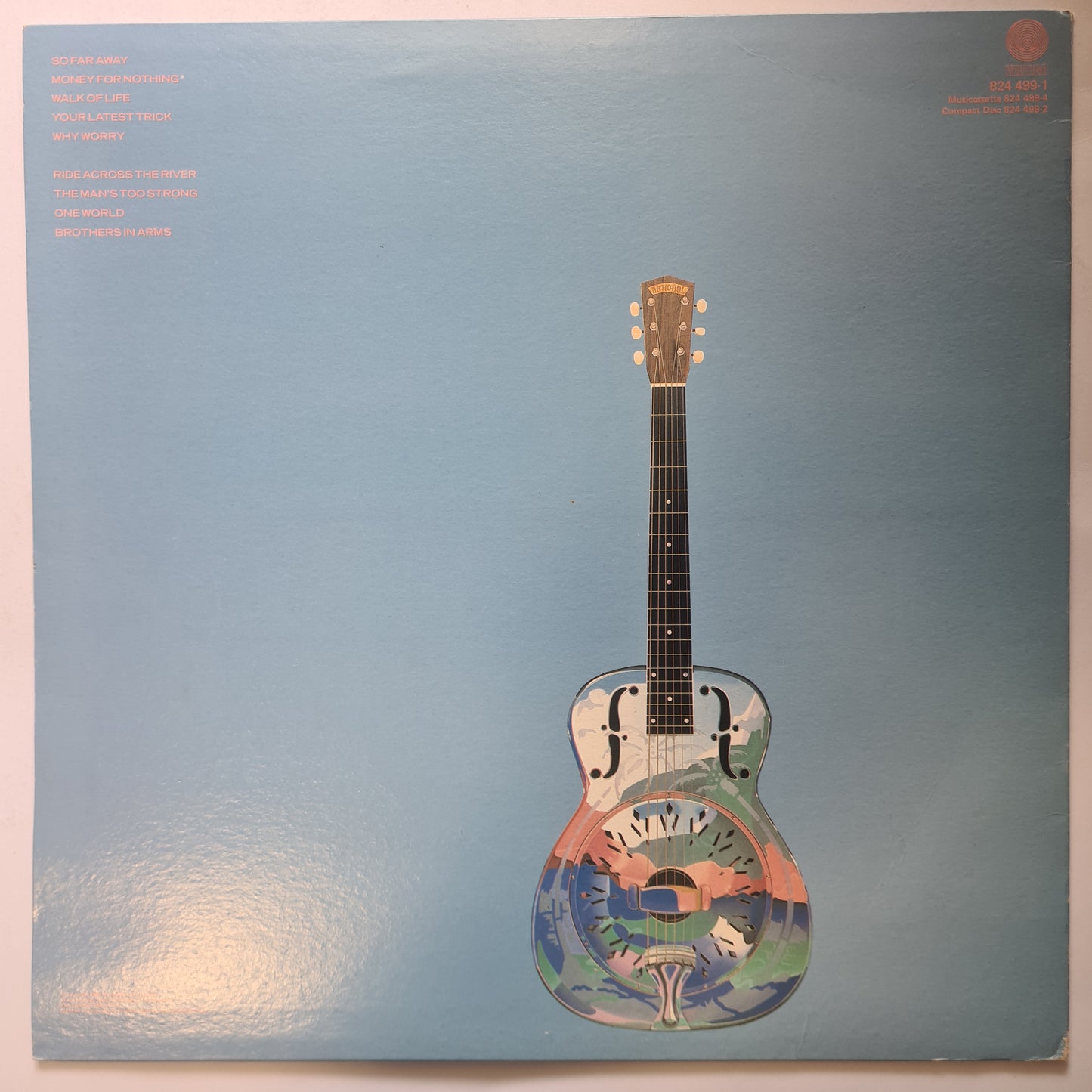 Dire Straits – Brothers In Arms - 1985 - Vinyl Record LP