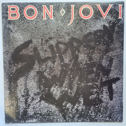 Bon Jovi – Slippery When Wet - 1986 - Vinyl Record LP