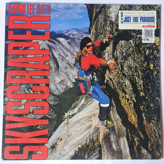 David Lee Roth (Van Halen) – Skyscraper - 1988 - Vinyl Record LP