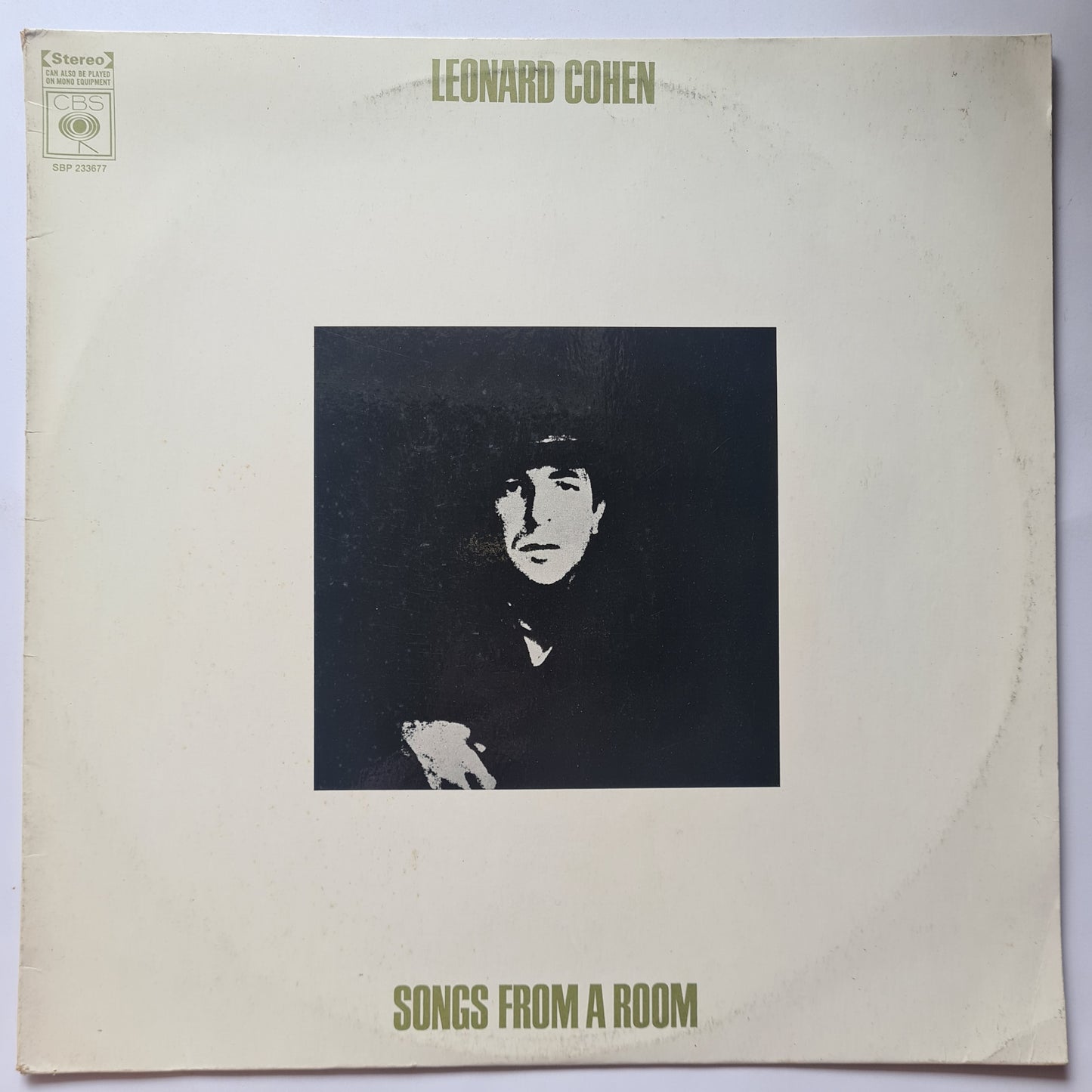 Leonard Cohen – Songs From A Room - 1969 - Vinyl Record LP