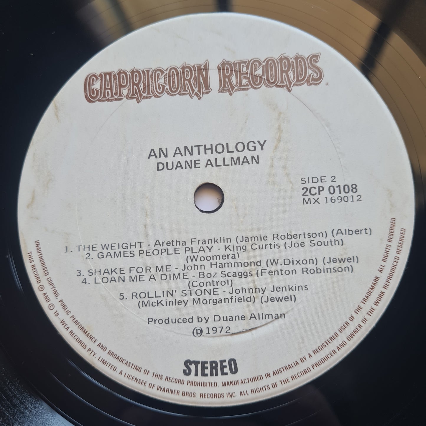 Duane Allman – An Anthology - 1972 - Vinyl Record 2LP- with booklet