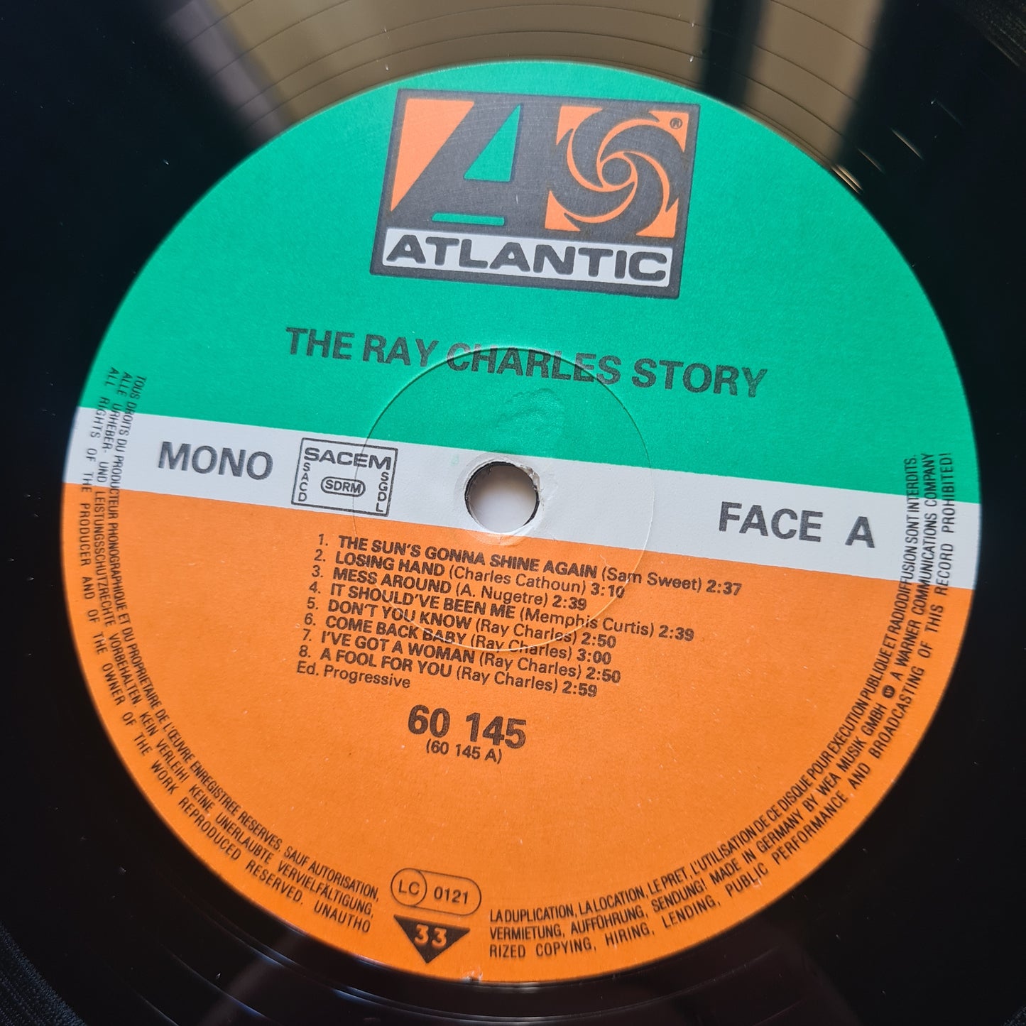 Ray Charles – Ray Charles Story (Greatest Hits) - 1979 - Vinyl Record 2LP