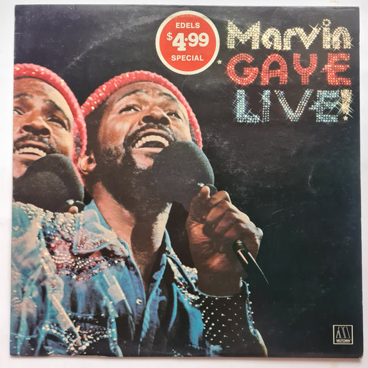 Marvin Gaye – Marvin Gaye Live! - 1974  (1981 Pressing) - Vinyl Record LP