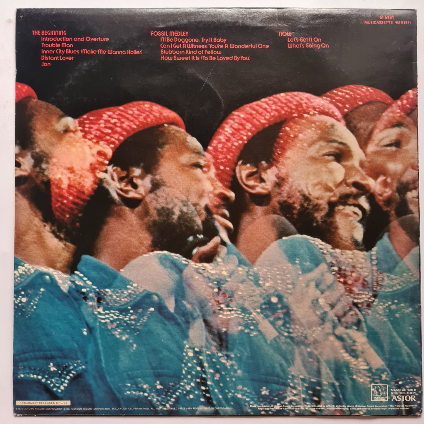 Marvin Gaye – Marvin Gaye Live! - 1974  (1981 Pressing) - Vinyl Record LP