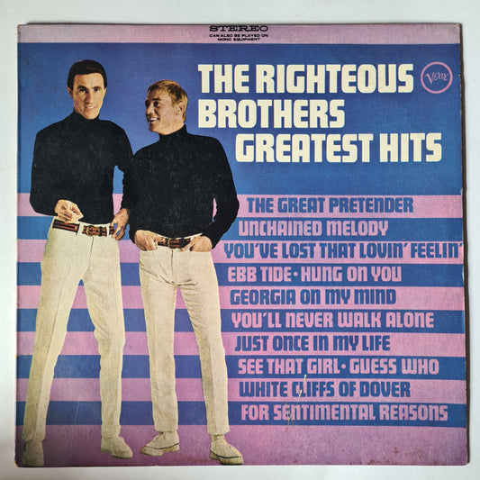 The Righteous Brothers – Greatest Hits - 1967 - Vinyl Record LP