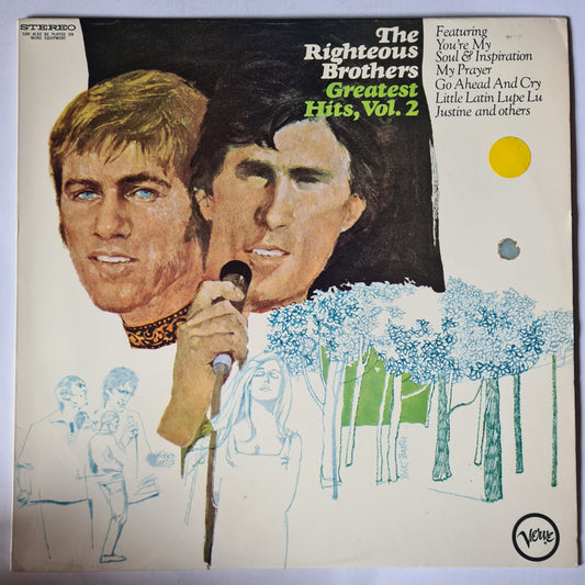 The Righteous Brothers – Greatest Hits Vol.2 - 1969 - Vinyl Record LP