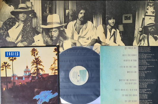 The Eagles – Hotel California - 1976 (Gatefold with poster) - Vinyl Record LP