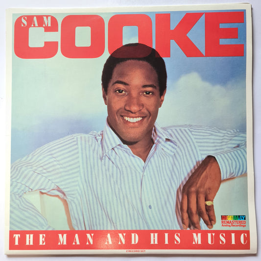 Sam Cooke – The Man And His Music - 1986 - 2LP Vinyl Record (near mint)