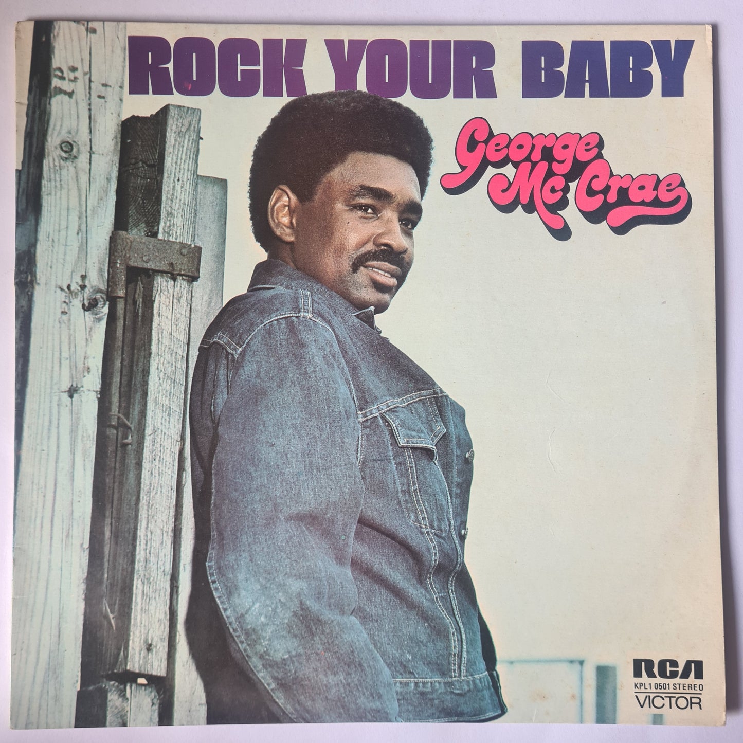 George McCrae – Rock Your Baby - 1974 - Vinyl Record LP (near mint)