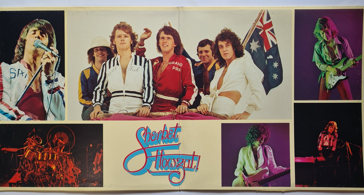 Sherbert – Howzat! - 1976 (Gatefold) - Vinyl Record LP (near mint, with booklet)