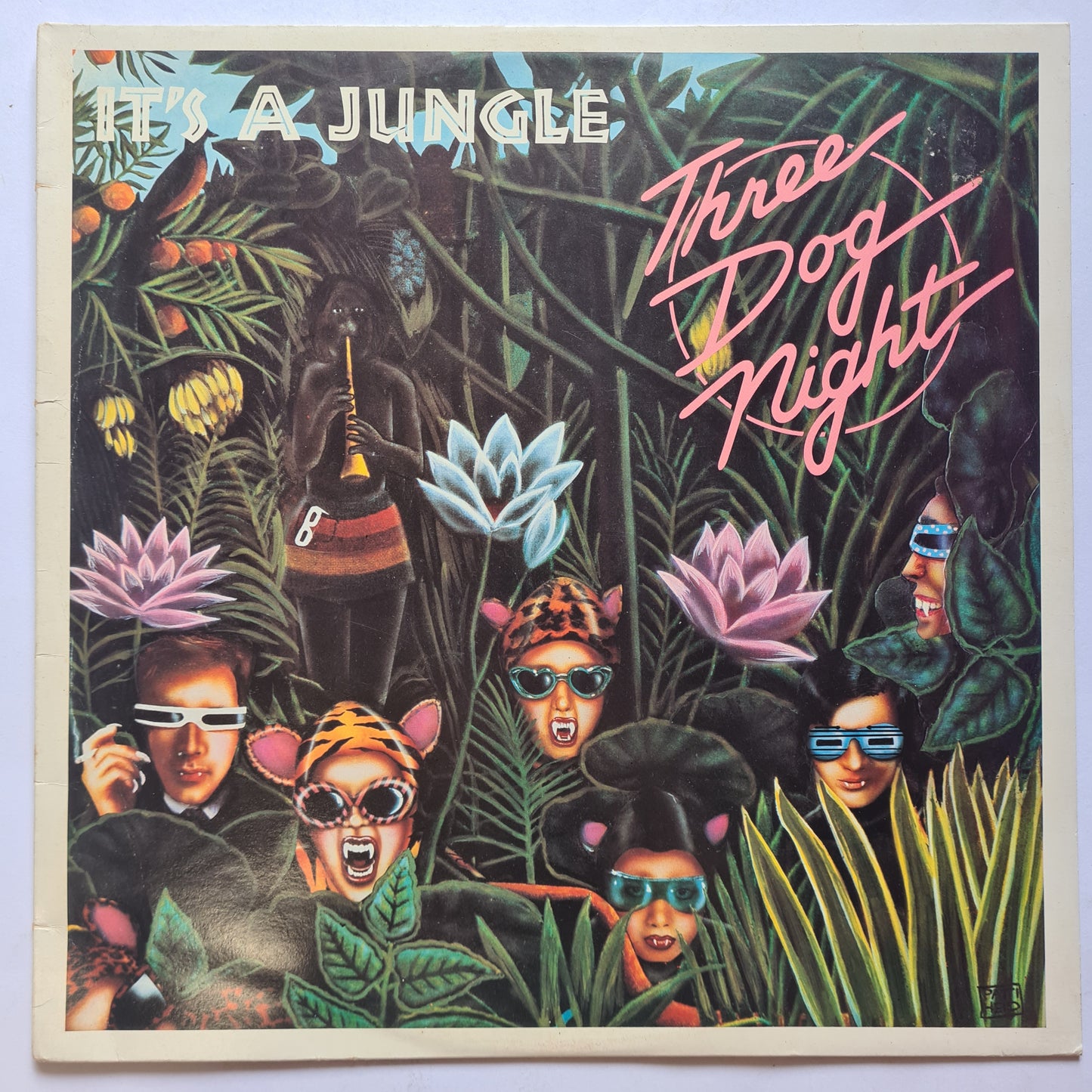 Three Dog Night – It's A Jungle - 1984 (Near Mint) - Vinyl Record LP