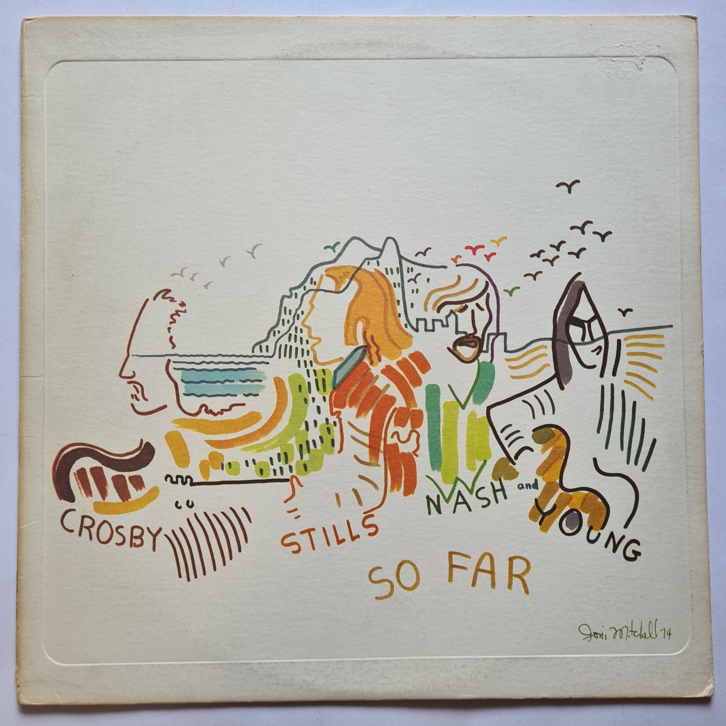 Crosby, Stills & Nash – So Far (Greatest Hits) - 1974 - Vinyl Record LP