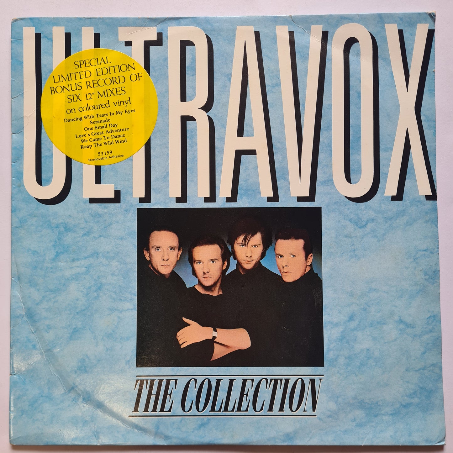 Ultravox – The Collection - 1984 - Vinyl Record LP (with Limited Edition, Red Vinyl  12"mixes)