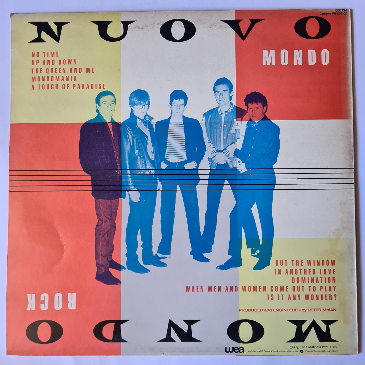 Mondo Rock – Nuovo Mondo - 1982 - Vinyl Record LP