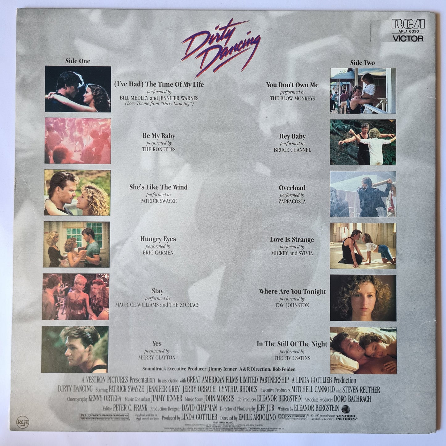 Dirty Dancing – Original Soundtrack From The Motion Picture - 1987 (Gatefold) - Vinyl Record LP