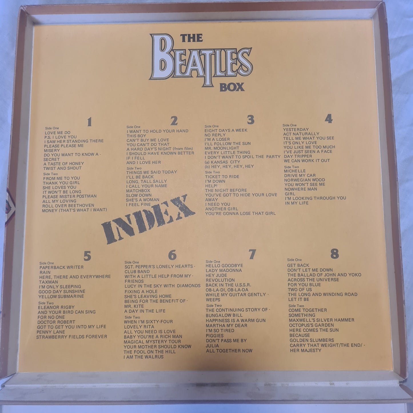 The Beatles – From Liverpool: The Beatles Box - 1981  - 8 LP Vinyl Record Box Set