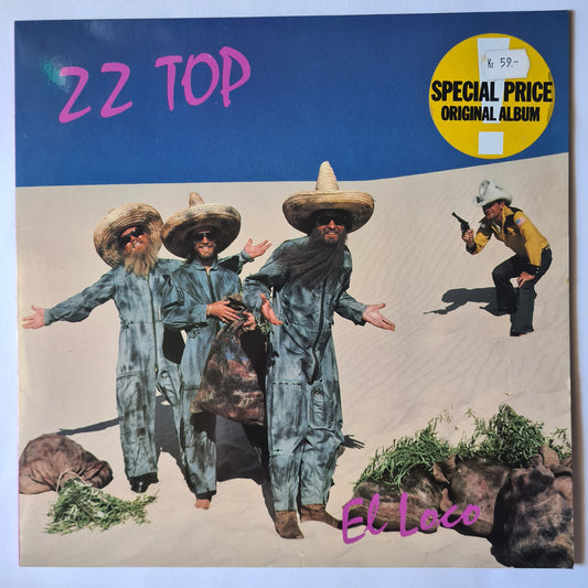 ZZ Top – El Loco - 1981 (European Pressing) - Vinyl Record LP (near mint)