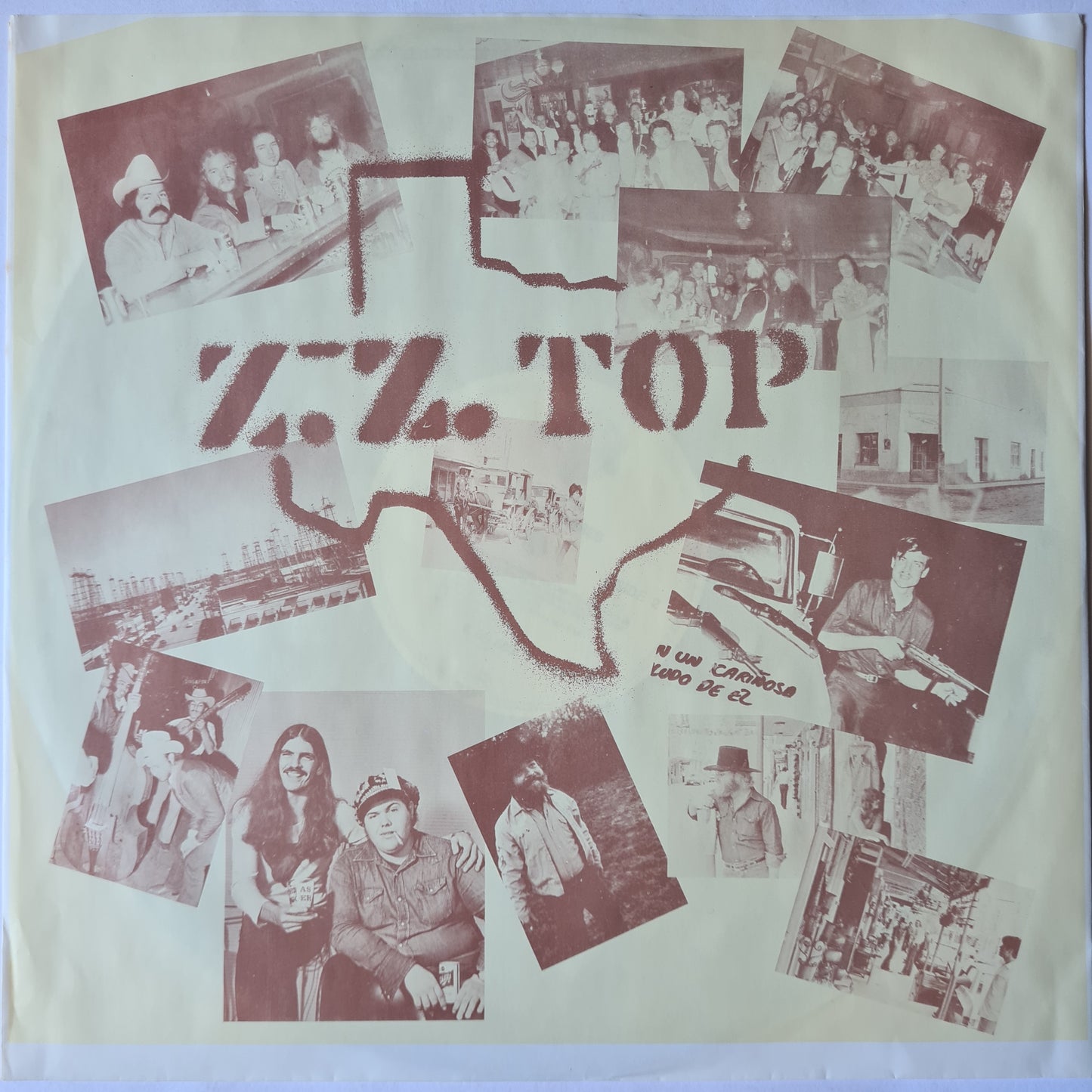 ZZ Top – Tres Hombres - 1973 (1981 German Pressing) - Vinyl Record LP (near mint)