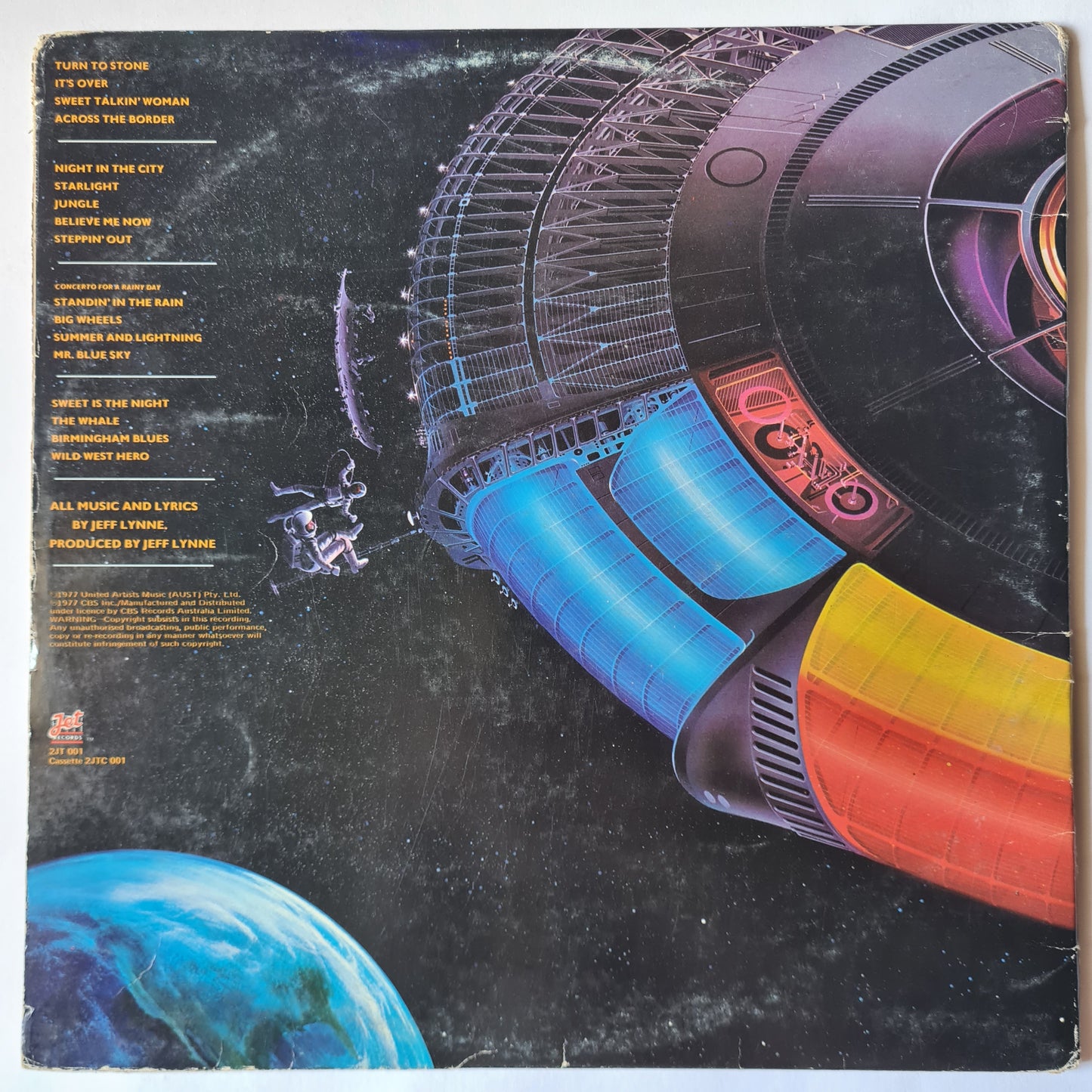 ELO – Out Of The Blue - 1977 (Gatefold 2LP) with poster - Vinyl Record