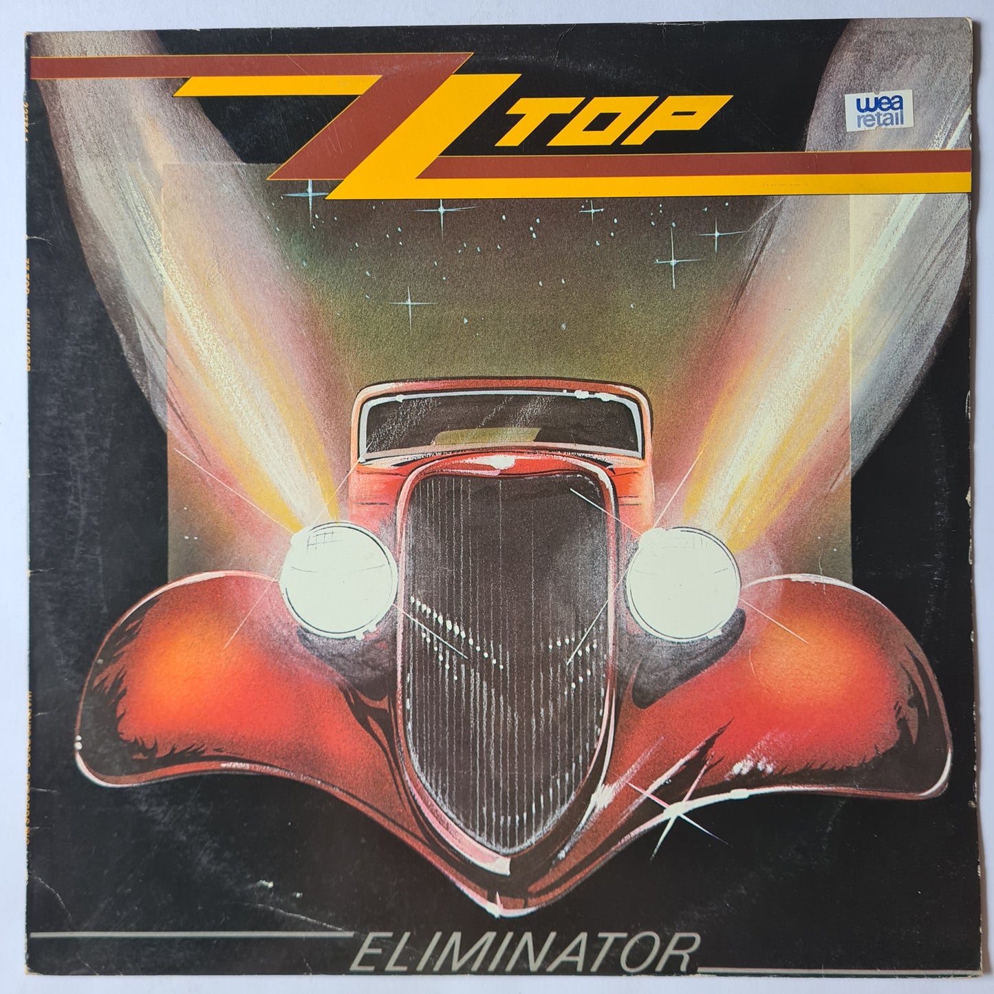 ZZ Top – Eliminator - 1983 Australian pressing - Vinyl Record LP