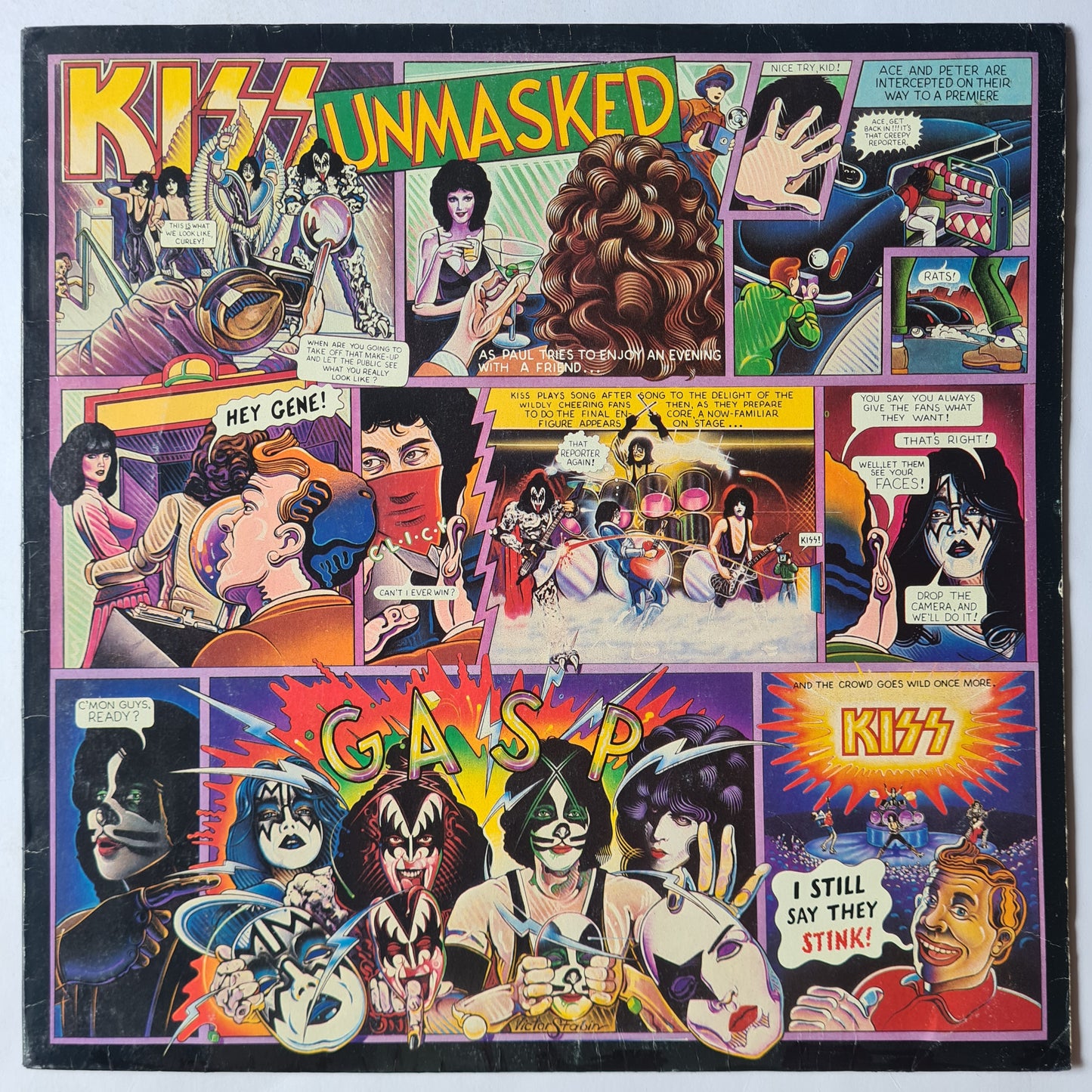 KISS – Unmasked - 1980 (New Zealand Pressing) - Vinyl Record LP (EX)