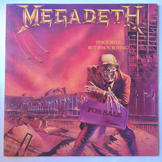 Megadeth – Peace Sells... But Who's Buying? - 1986 - Vinyl Record LP