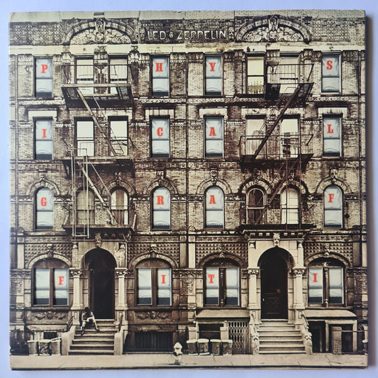 Led Zeppelin  – Physical Graffiti - 1975 (Die Cut Cover) - Vinyl Record 2LP