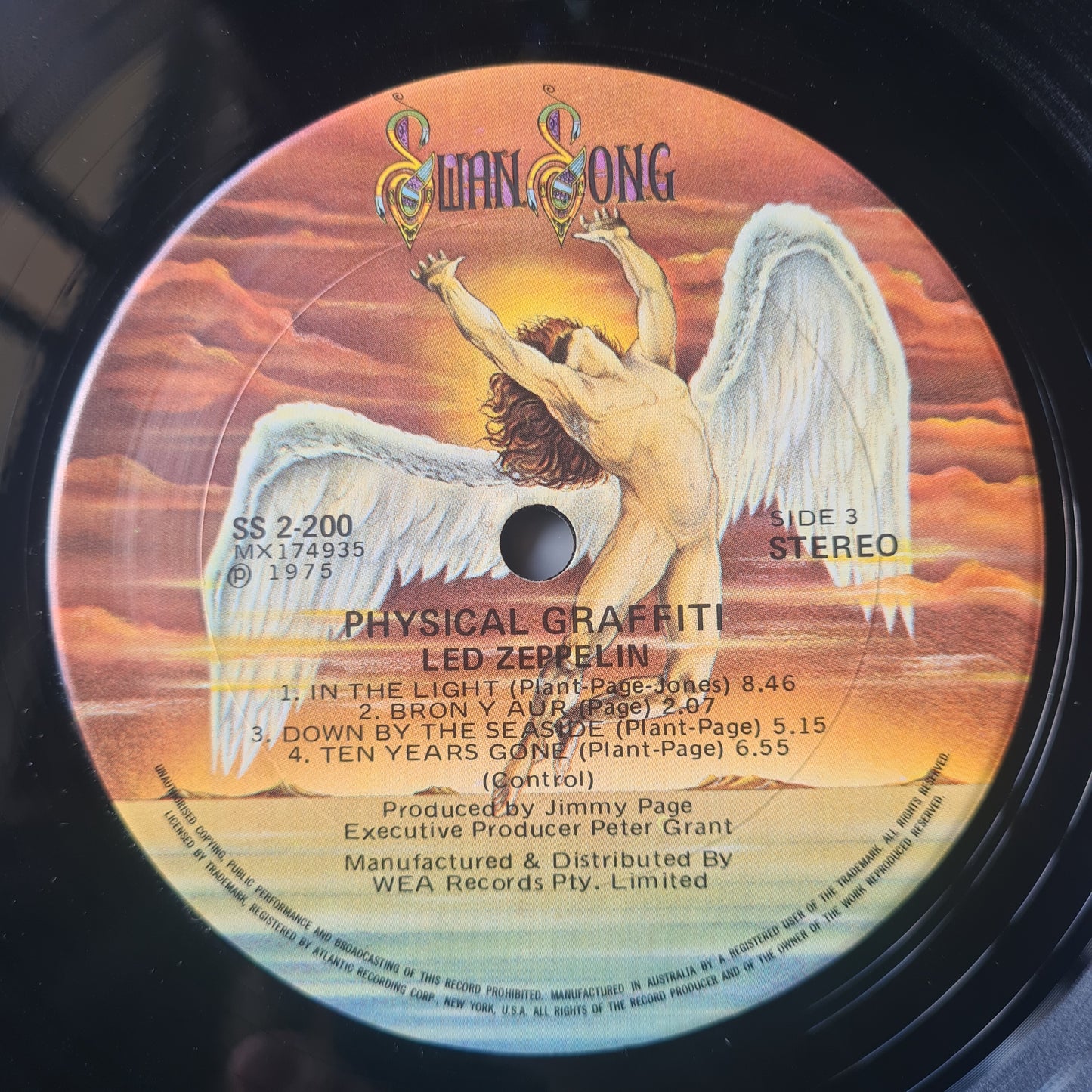 Led Zeppelin  – Physical Graffiti - 1975 (Die Cut Cover) - Vinyl Record 2LP