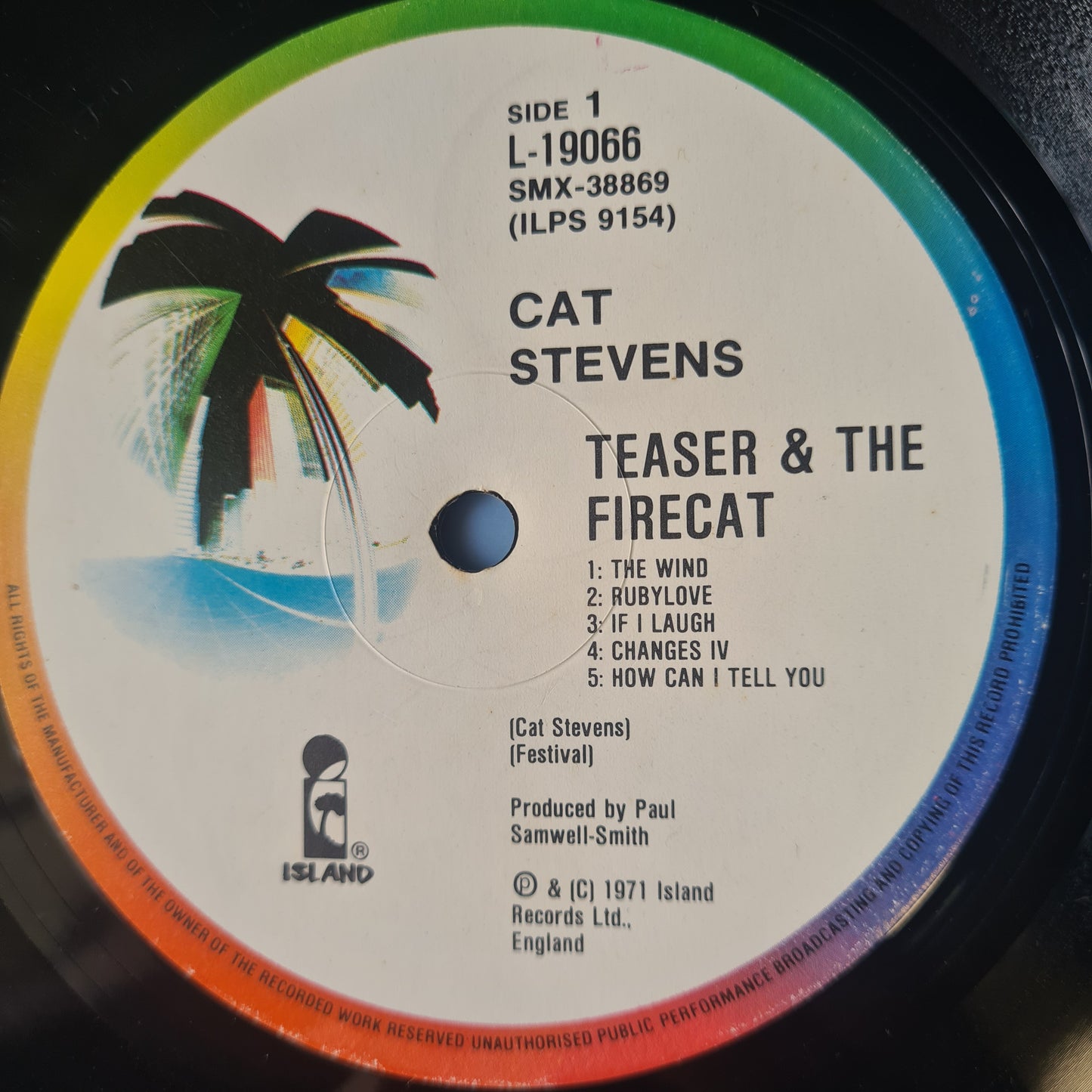 Cat Stevens – Teaser & The Firecat - 1971 (1988 Australian Pressing)- Vinyl Record LP