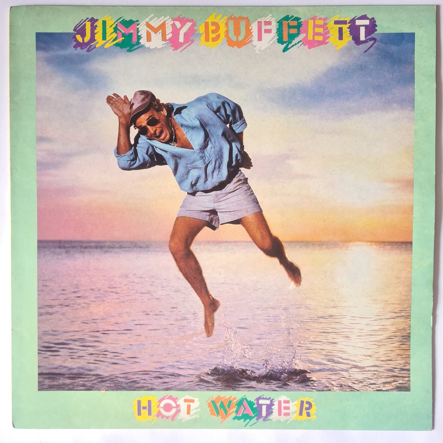 Jimmy Buffett – Hot Water - 1988 - Vinyl Record LP