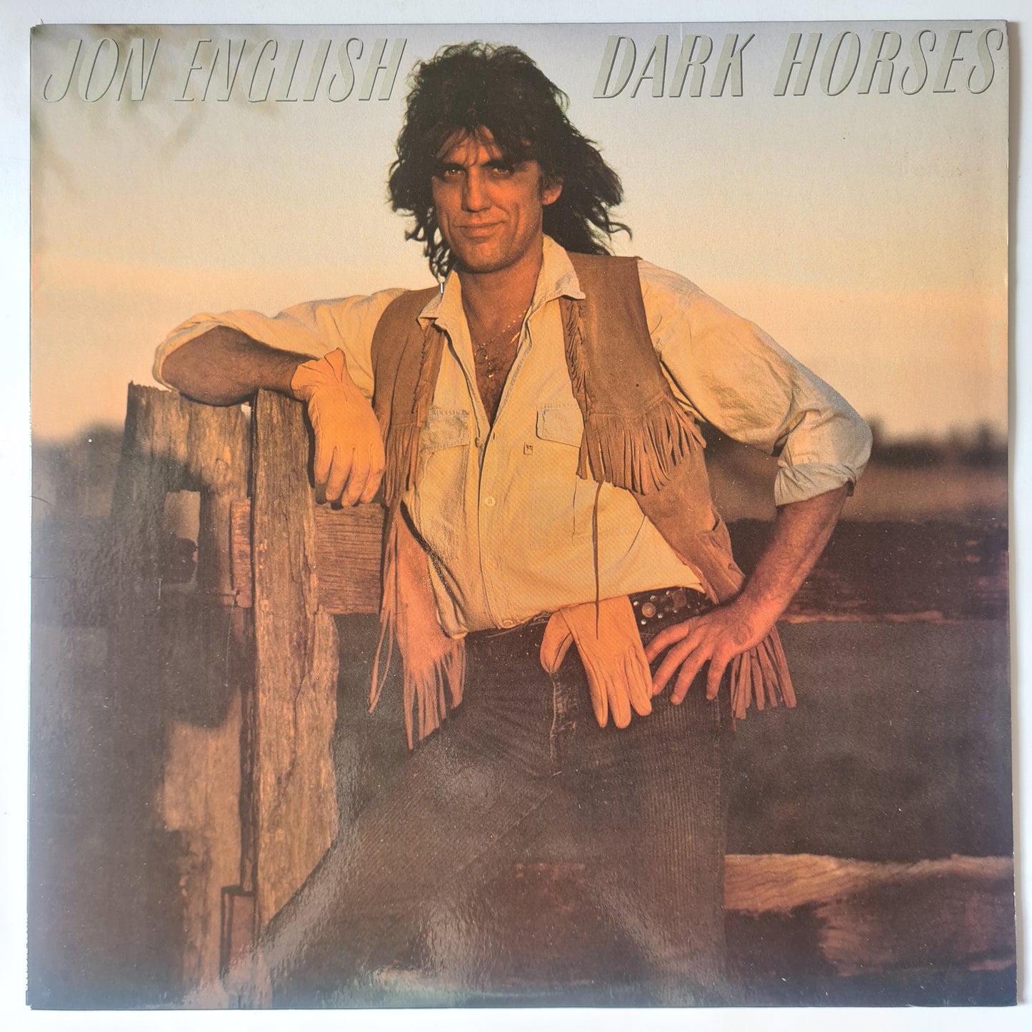 Jon English – Dark Horses - 1987 - Vinyl Record LP