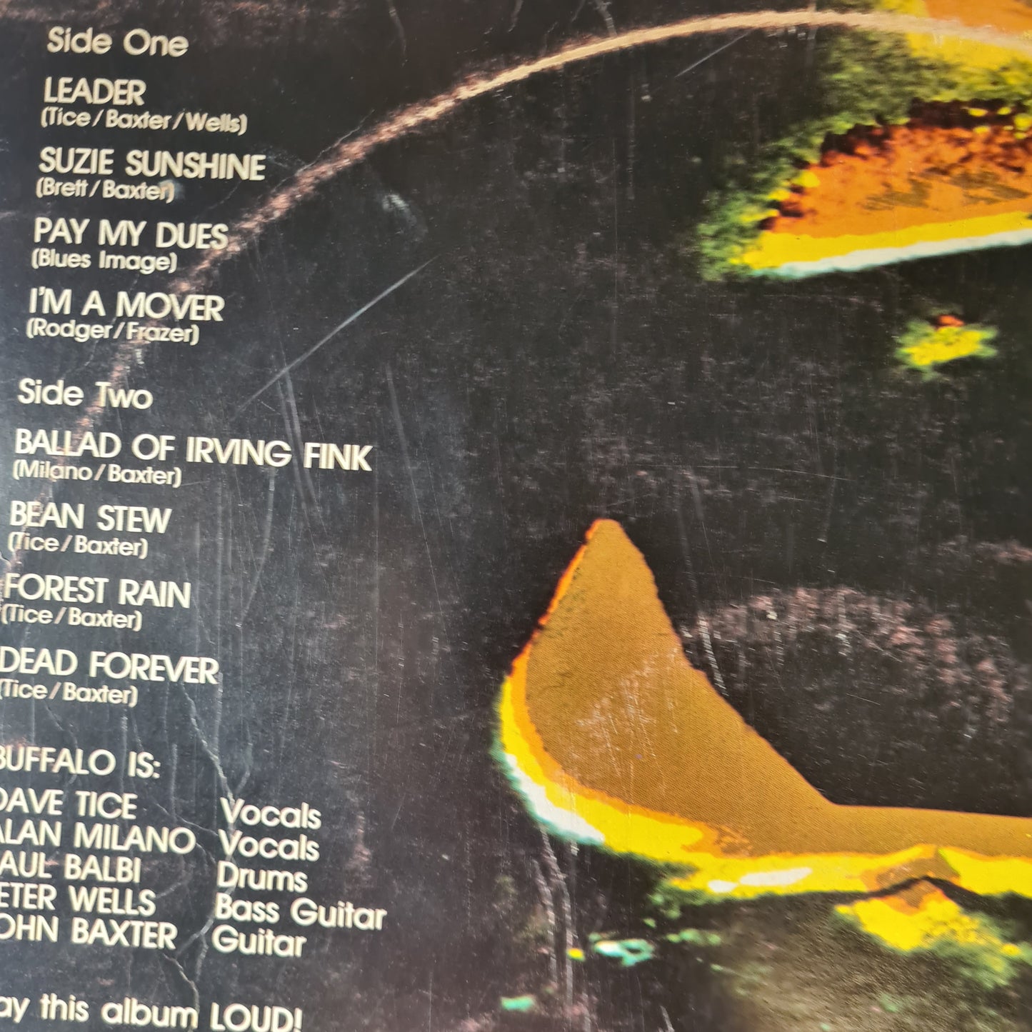 Buffalo – Dead Forever - 1972 (First Pressing, vertigo swirl label - Vinyl Record