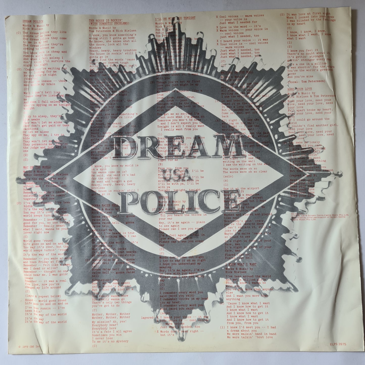 Cheap Trick – Dream Police - 1979 (Gatefold) - Vinyl Record LP