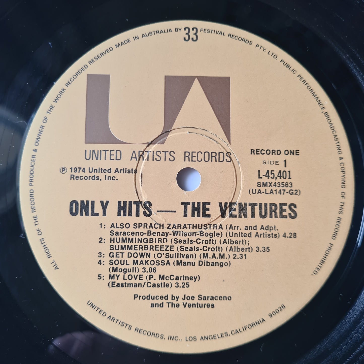 The Ventures – Only Hits! - 1973 - Gatefold, Vinyl Record 2LP