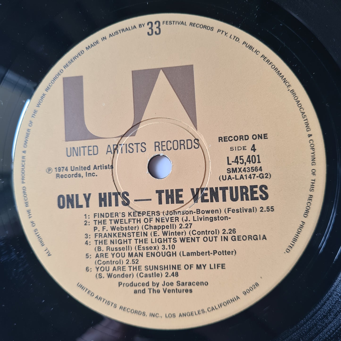 The Ventures – Only Hits! - 1973 - Gatefold, Vinyl Record 2LP