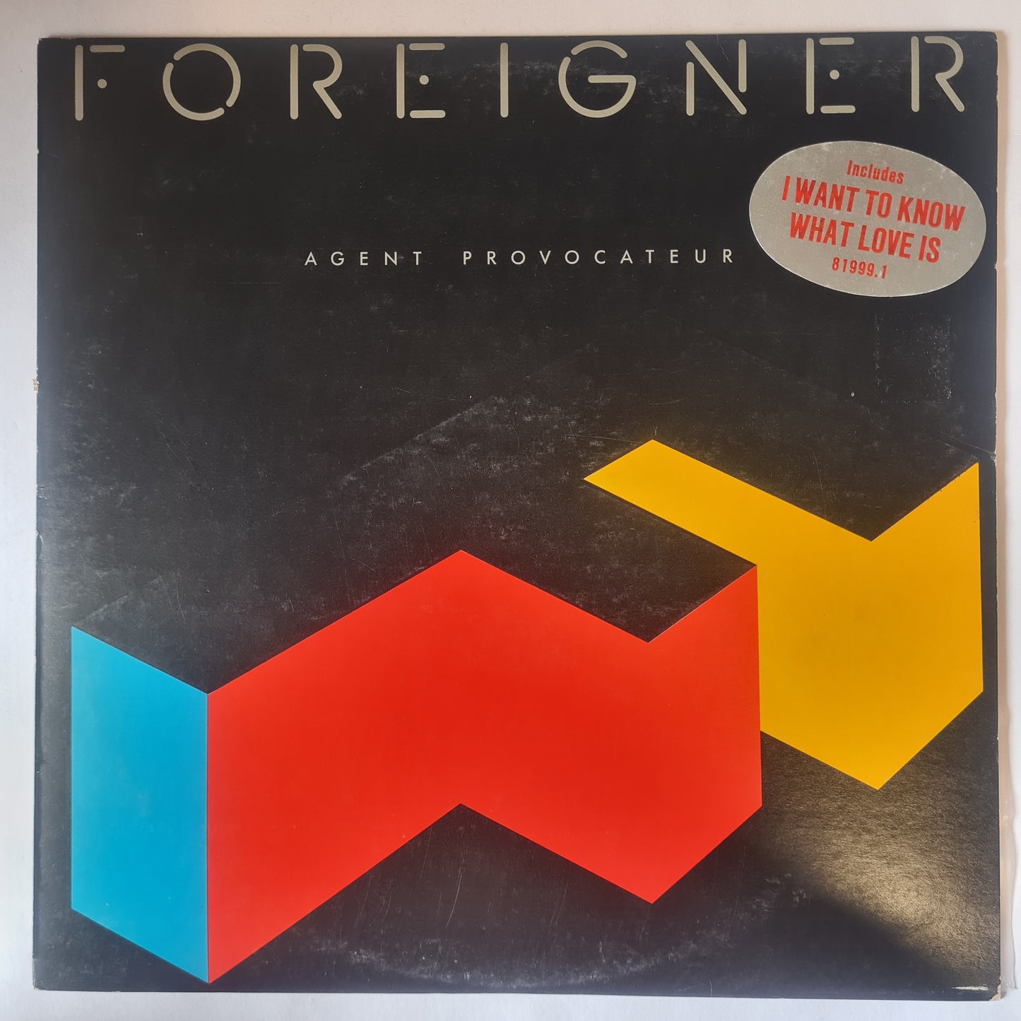 Foreigner – Agent Provocateur - 1984 - Vinyl Record LP