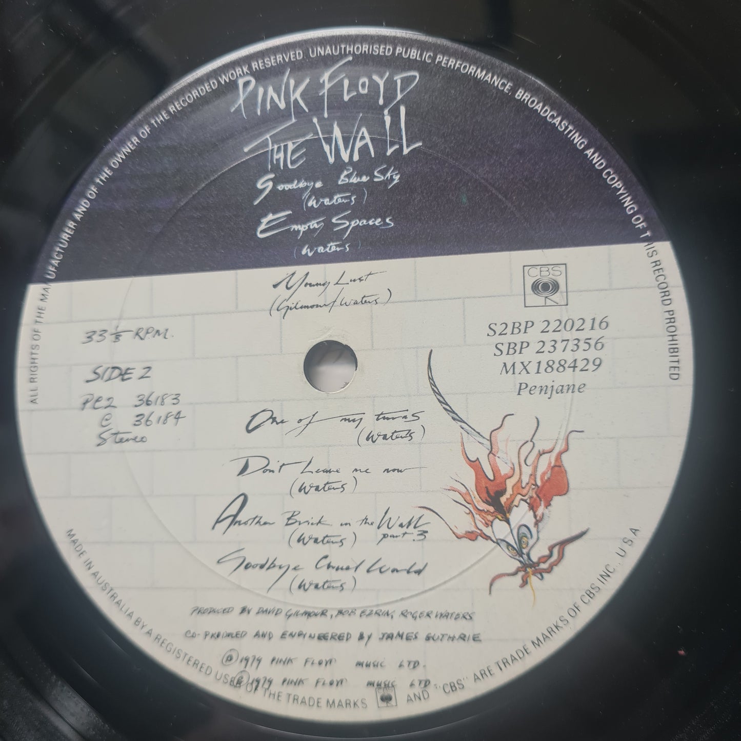 Pink Floyd – The Wall - 1979 (Gatefold) - Vinyl Record 2LP