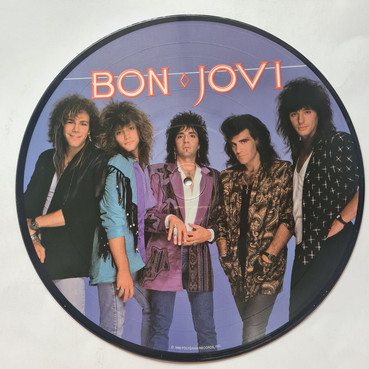 Bon Jovi – Slippery When Wet (Limited Edition Picture Disc) - 1986 - Vinyl Record LP