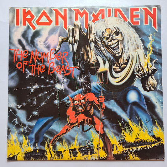 Iron Maiden – The Number Of The Beast - 1982 - Vinyl Record LP (Excellent condition)