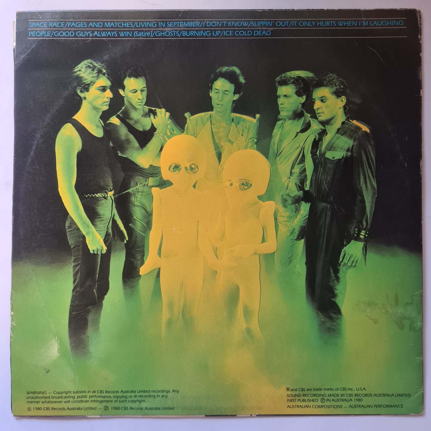 Mi-Sex – Space Race - 1980 - Vinyl Record LP (near mint)