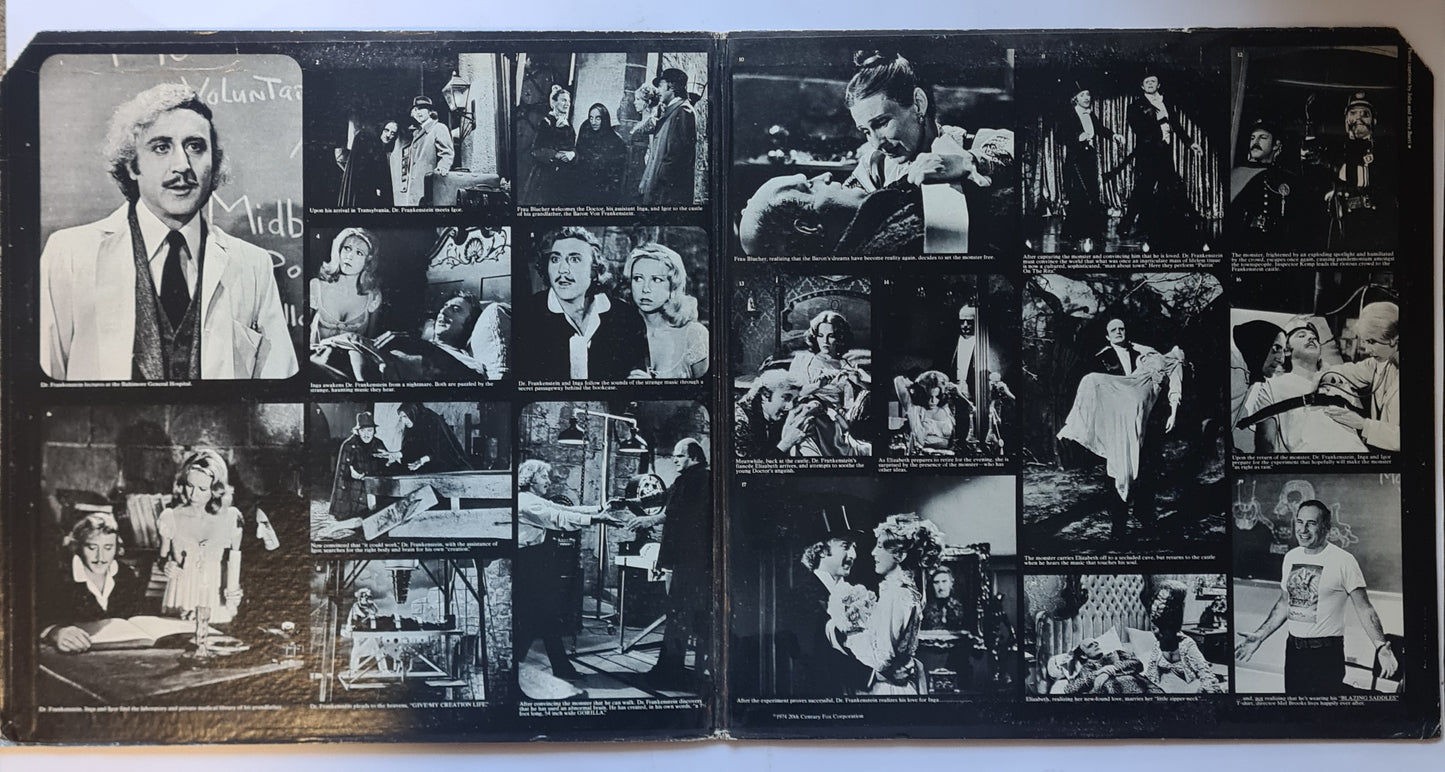 John Morris – Dialogue & Music From Original Soundtrack Of "Young Frankenstein" - 1975 - Vinyl Record LP (Copy)