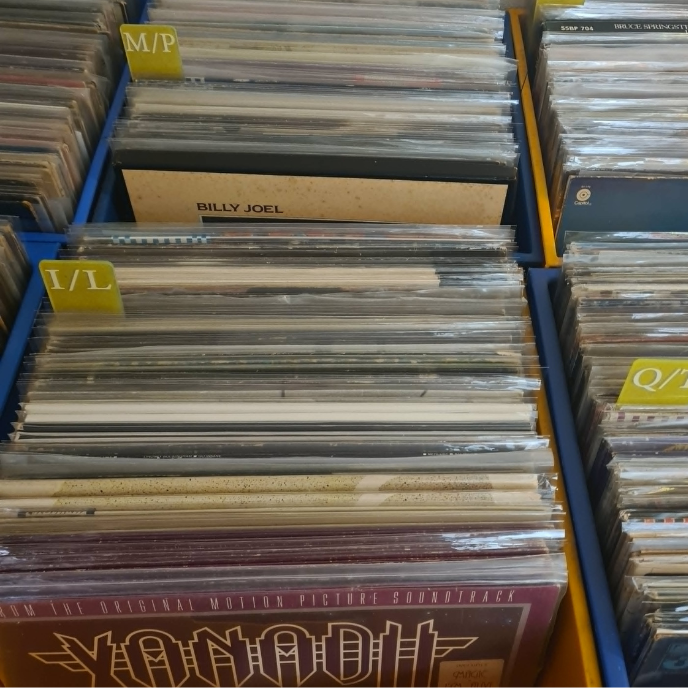 7pc - Vinyl Record Album Divider Set-  Acrylic Alphabet Album Organiser Dividers - Heavy Duty