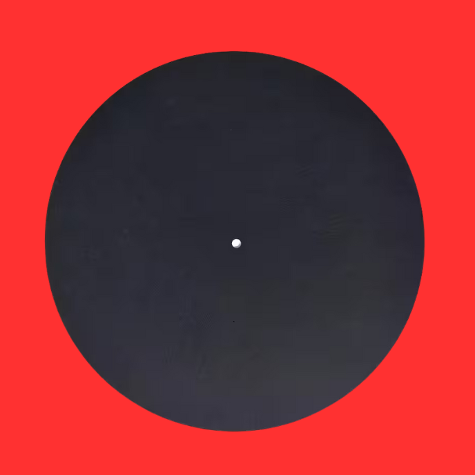 Black Felt - AntiStatic Turntable Mat -3mm Thick, 29.5cm wide - Vinyl Record Player Protection Mat