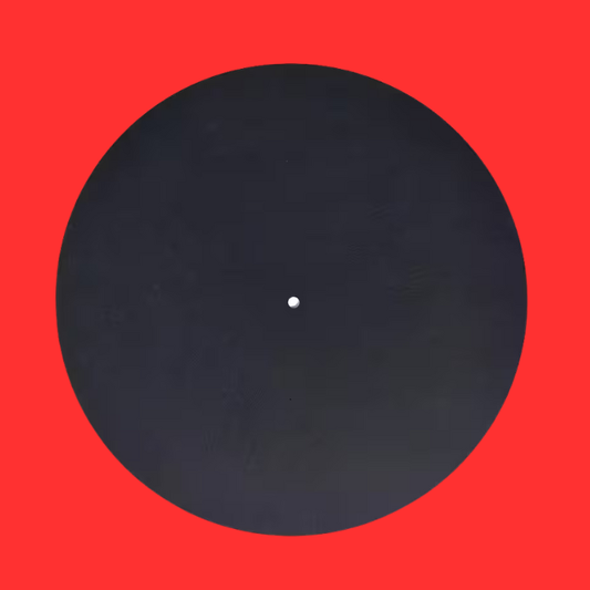 Black Felt - AntiStatic Turntable Mat -3mm Thick, 29.5cm wide - Vinyl Record Player Protection Mat