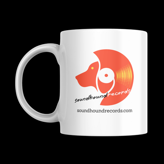 Sound Hound Mug (Design #2) -[Vinyl Record Enthusiast Mug]